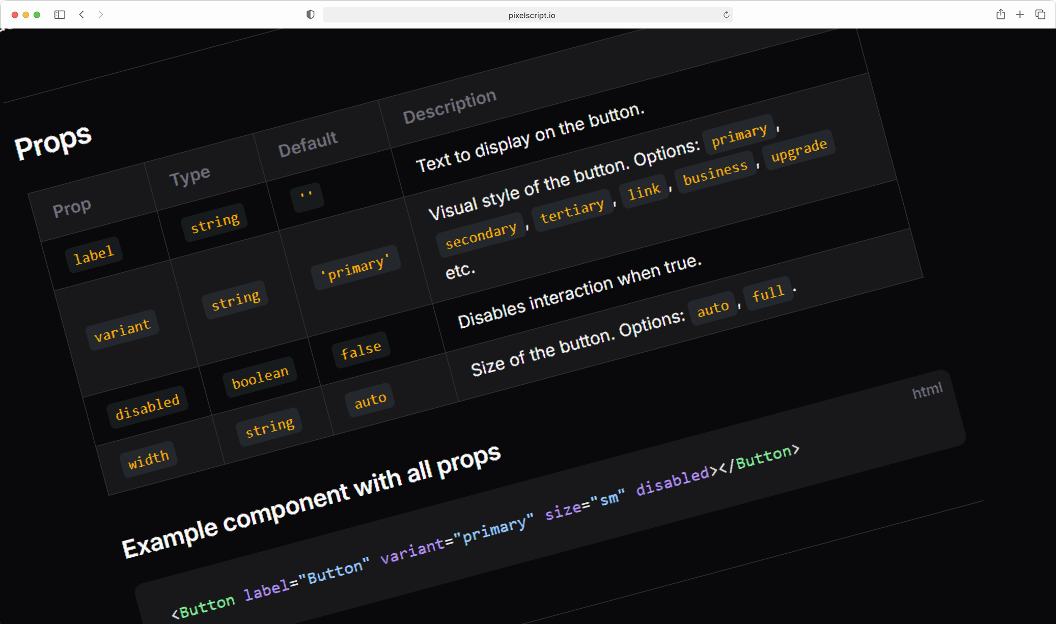 Nectar design system preview